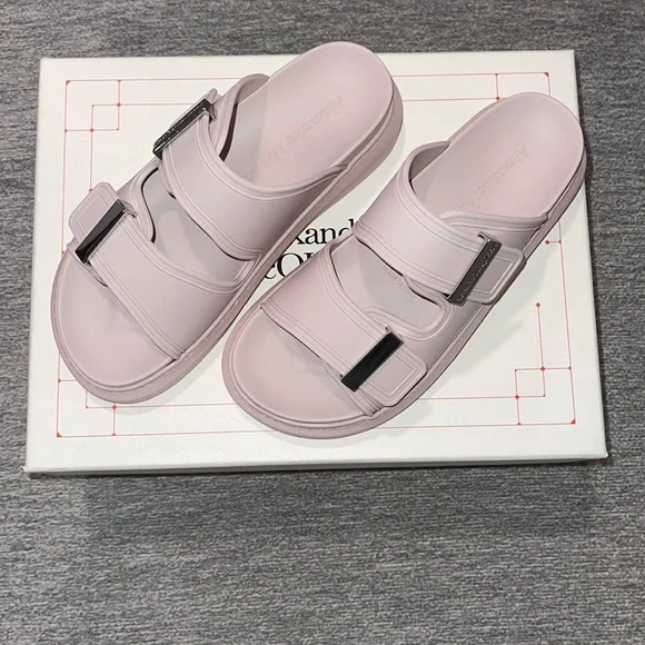 NWT Alexander McQUEEN Women's Hybrid Slide Sandals - Picture 3 of 6